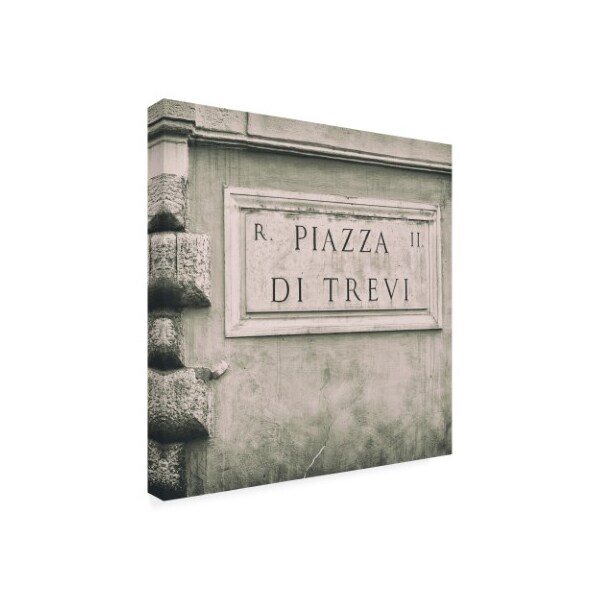 Philippe Hugonnard 'Dolce Vita Rome 3 Piazza Di Trevi III' Canvas Art,24x24